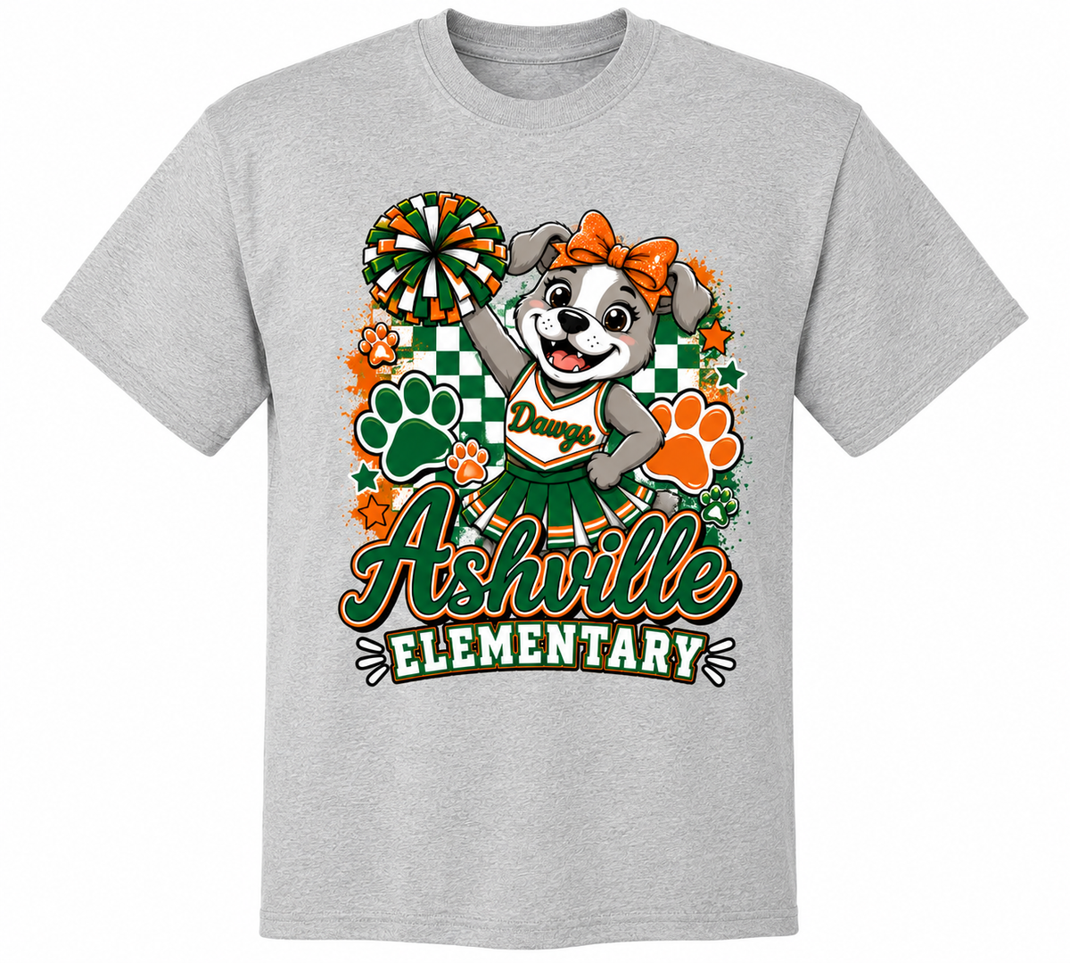 Bella – Ashville Elementary Cheer 🐾🧡💚