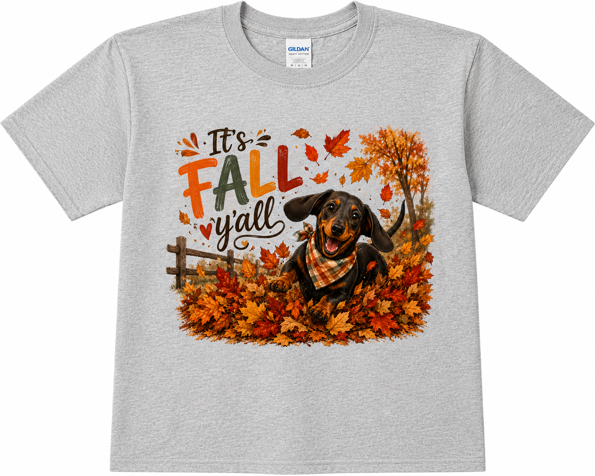 Fall Weenie Dog 2