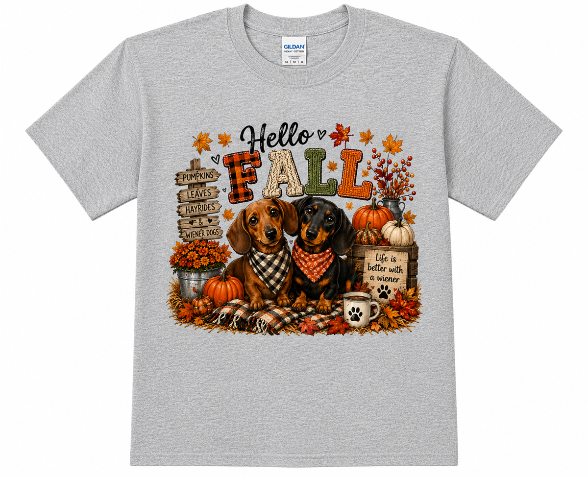 Fall Weenie Dog 3