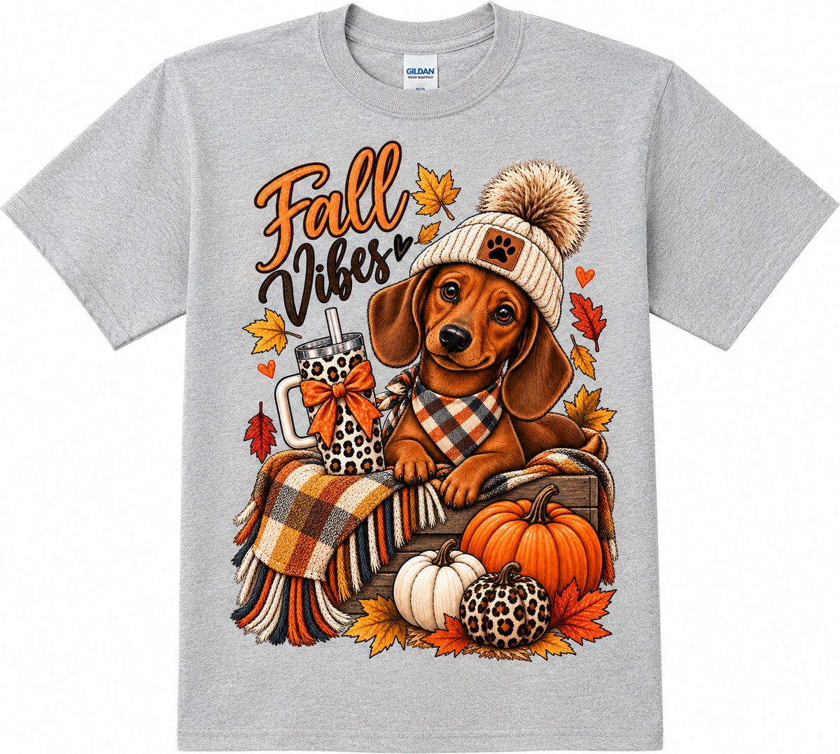 Fall Weenie Dog