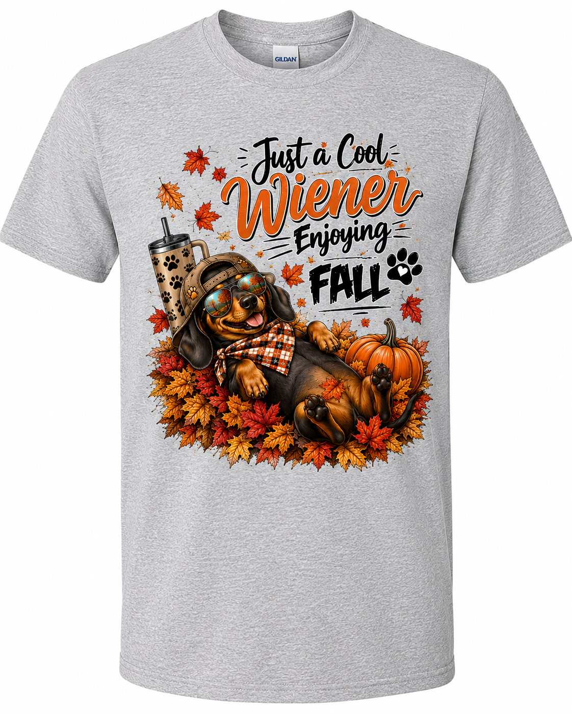 Fall Weenie Dog 1