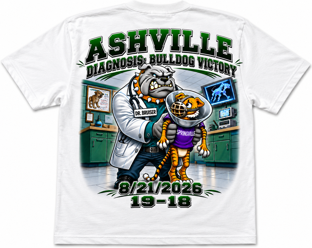 Ashville Dr. Bruiser win shirt